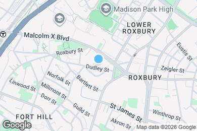 Map image of the property - 58 Dudley St