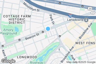 Map image of the property - 919 Beacon St