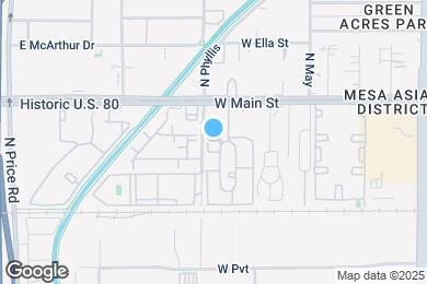 Map image of the property - Morrison in Mesa