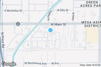 Map image of the property - The Morrison Apartments
