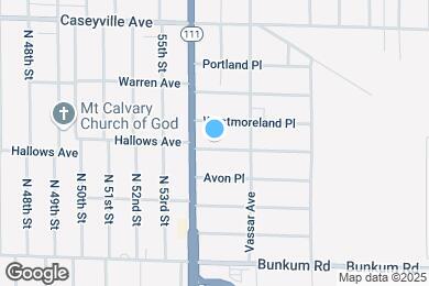 Map image of the property - 5611 Hallows Ave