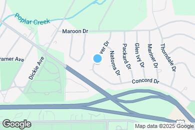 Map image of the property - 671 Dover Dr