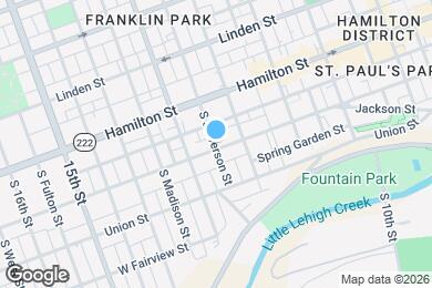 Map image of the property - 1225 W Walnut St