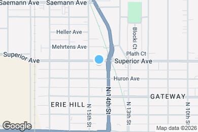 Map image of the property - 1421B Superior