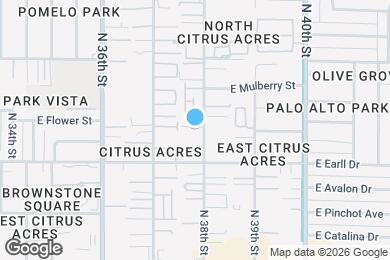 Map image of the property - 3136 N 38th St