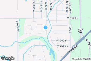 Map image of the property - 1913 S 1280 W