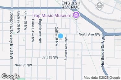 Map image of the property - 711 Meldrum St NW