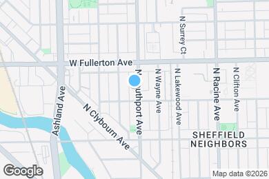 Map image of the property - 2316 N Southport Ave