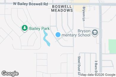 Map image of the property - 8500 Shallow Creek Dr
