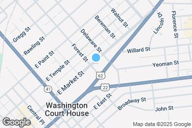 Map image of the property - 611 E Market St