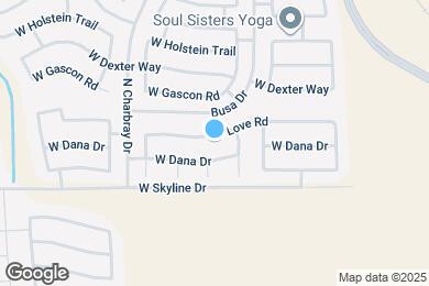 Map image of the property - 323 W Love Rd
