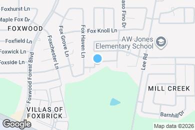 Map image of the property - 20110 Pinto Ridge Dr