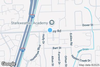 Map image of the property - The Townhomes of Canton