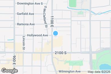 Map image of the property - 1975 S 1100 E