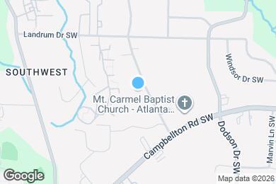 Map image of the property - 1895 Harbin Rd SW