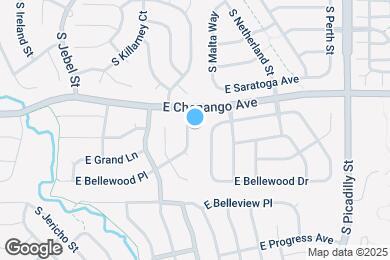 Map image of the property - 4960 S Malaya Way