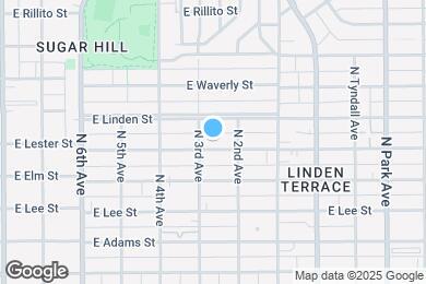 Map image of the property - 515 E Lester St