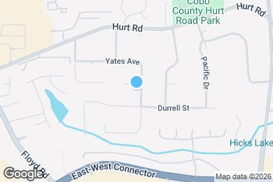 Map image of the property - 1348 Yates Ave