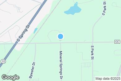 Map image of the property - 1074 Mineral Springs Dr