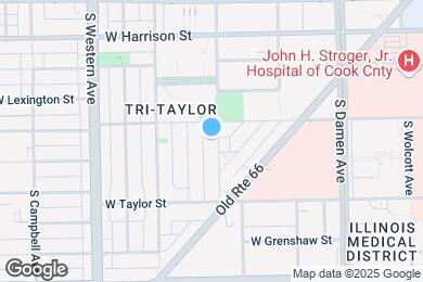 Map image of the property - 816 S Leavitt St