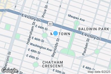 Map image of the property - 326 E 45th St