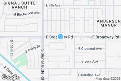 Map image of the property - 10910 E Calypso Ave