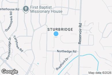 Map image of the property - 1807 Sanford Dr