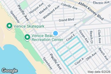 Map image of the property - 305 N Venice Blvd