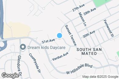 Map image of the property - 1001 31st Ave