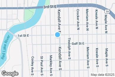 Map image of the property - 109 Kendall Ave S