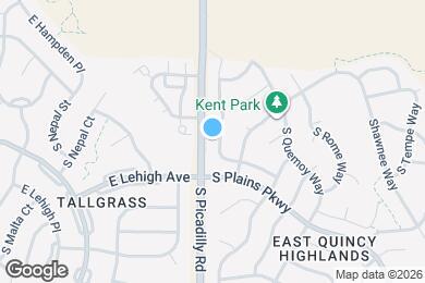 Map image of the property - 3705 S Quatar Way