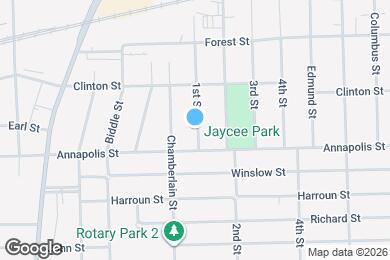 Map image of the property - 4462 1st St