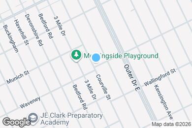 Map image of the property - 4312 Courville St