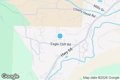 Map image of the property - 2087 Eagle Cliff Rd