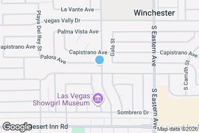 Map image of the property - 2085 Palora Ave