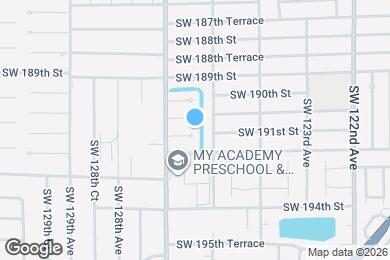 Map image of the property - 12651 SW 191st St
