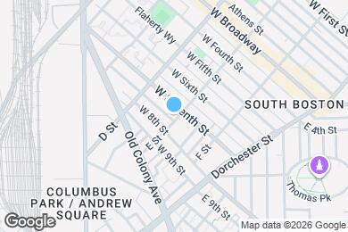 Map image of the property - 214 E St