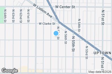 Map image of the property - 2513 N 57th St