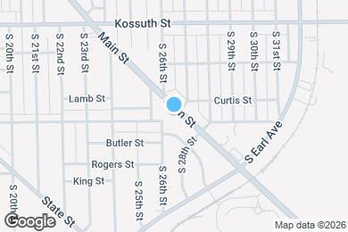 Map image of the property - 2621 Main St