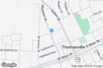 Map image of the property - 119 Winston St