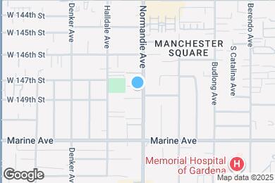 Map image of the property - 14807 Normandie Ave