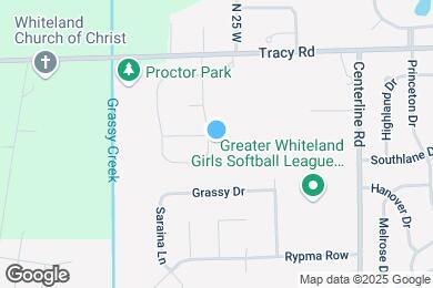 Map image of the property - 929 Nicole Way