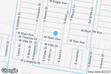Map image of the property - 710 W Starr Ave