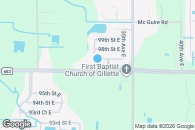 Map image of the property - 3315 97th Ln E