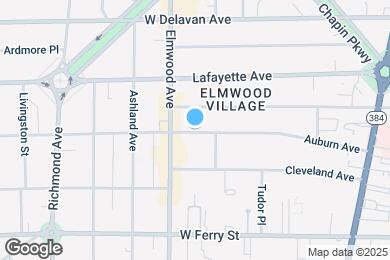 Map image of the property - 664 Auburn Ave