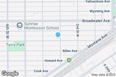 Map image of the property - 305 Terry Ave