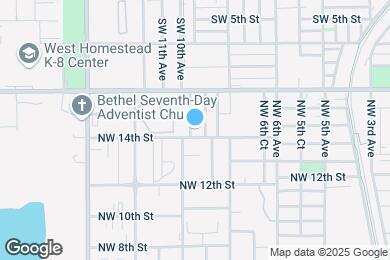 Map image of the property - 1413 NW 8th Ave