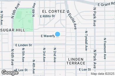 Map image of the property - 610 E Waverly St