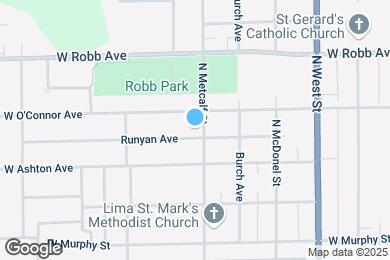 Map image of the property - 1401 N Metcalf St