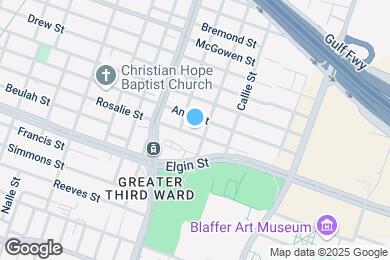 Map image of the property - 3613 Rosalie St